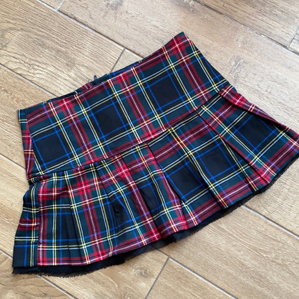 Missoni for Target girls Plaid pleated skirt XL